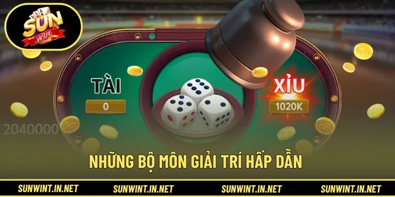 Những bộ môn giải trí hấp dẫn 