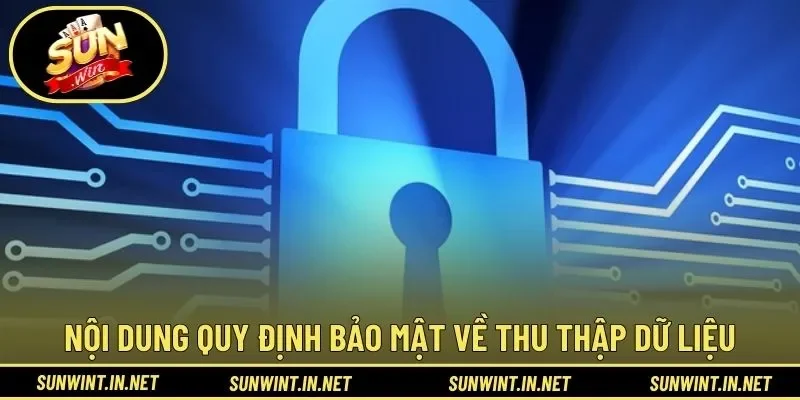 Nội dung quy định bảo mật về thu thập dữ liệu